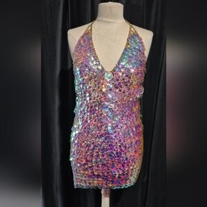 Iridescent Sequin Dress